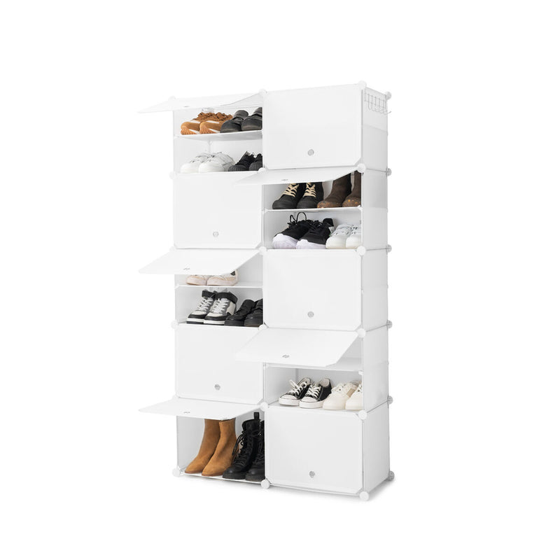 Bærbar, modulær skoholder InnovaGoods Levoun Hvid (Refurbished B)