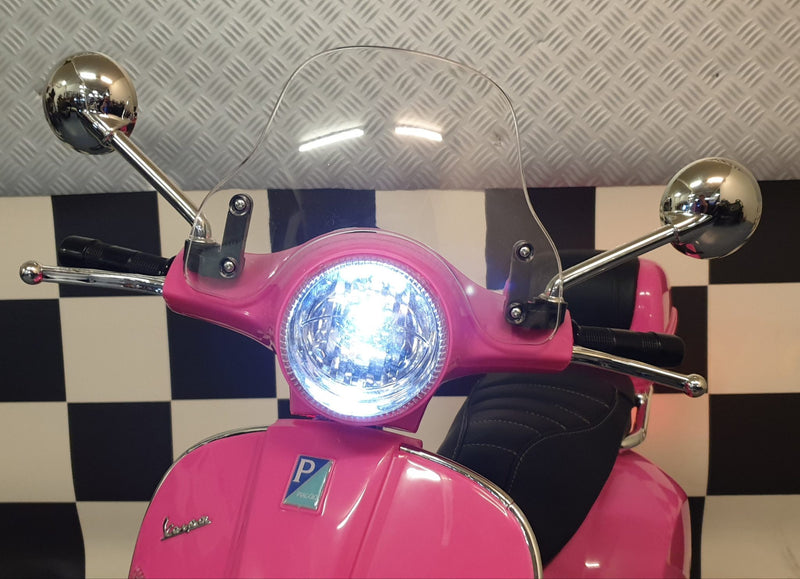 Vespa GTS 12V børnescooter med vindskærm