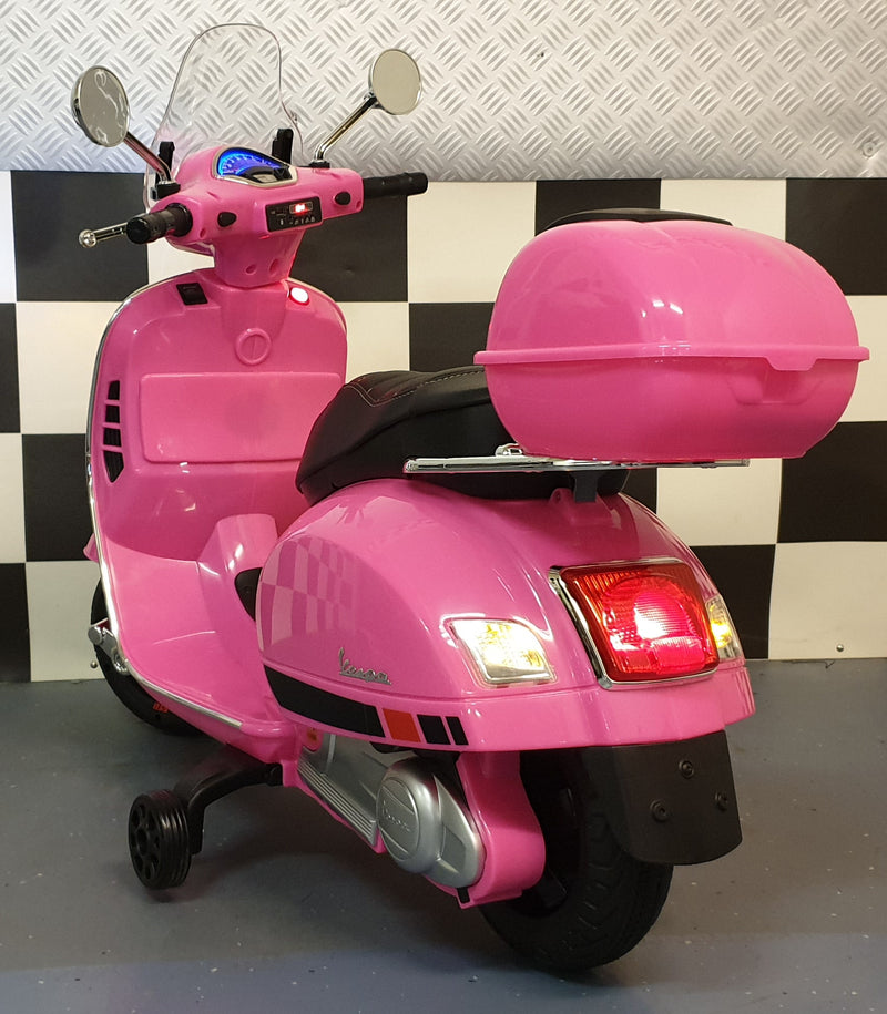 Vespa GTS 12V børnescooter med vindskærm