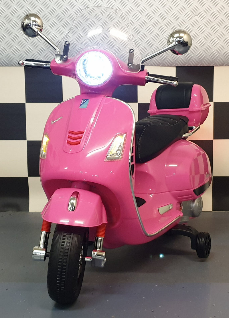 Vespa GTS 12V børnescooter med vindskærm
